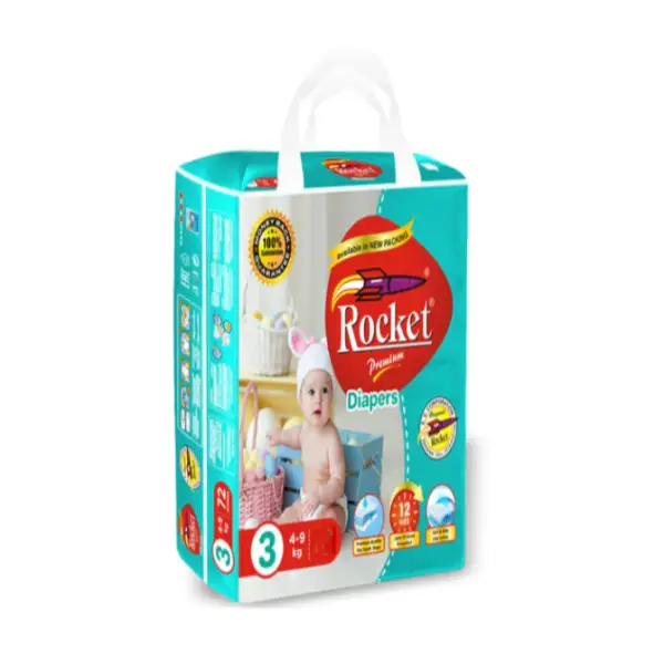 Rocket Premium Diapers Size 5 XL (52 Pcs)