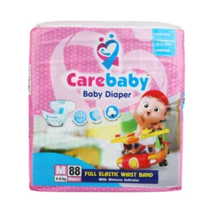 CARE BABY DIAPER MEDIUM 88pcs