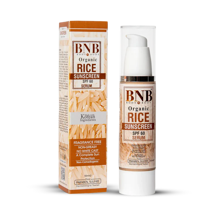 BNB Rice Extract Sunscreen Serum SPF-60