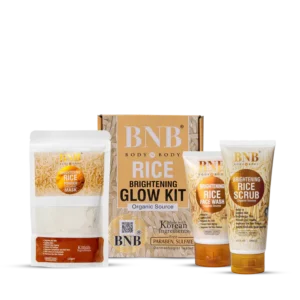 BNB Rice Extract Facial Kit For Bright & Glowing Skin