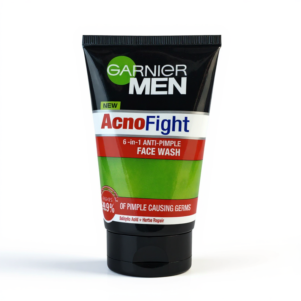 Anti-Pimple Face Wash by Garnier Men – AcnoFight 6-in-1 Cleanser